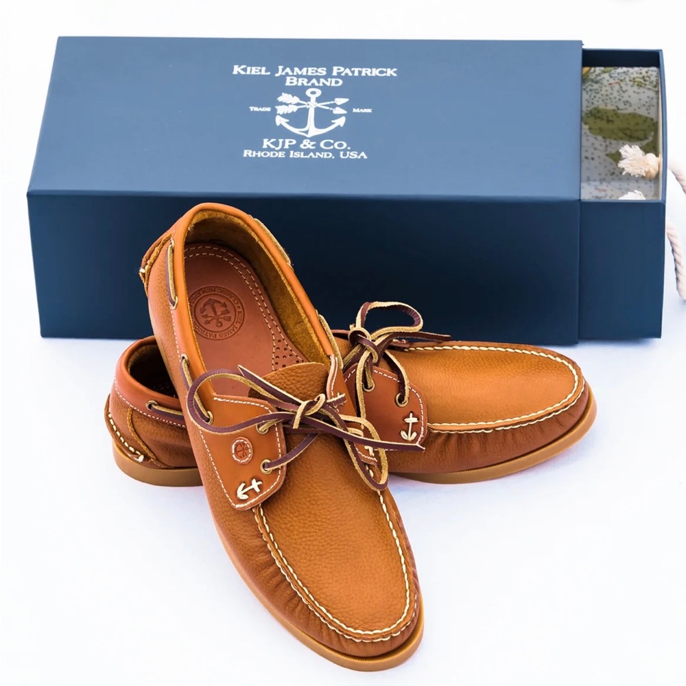 Women’s Kiel James Patrick (KJP) Sailor Rum Boat Shoes
